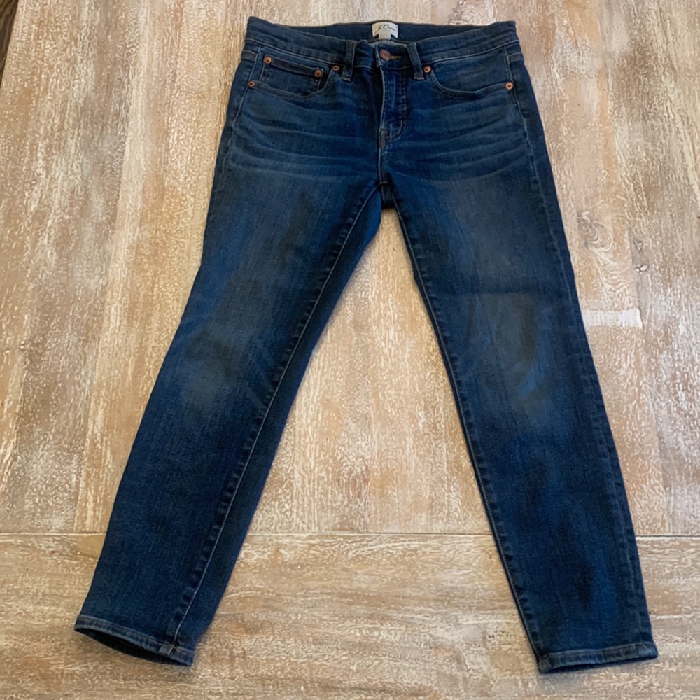 EUC • JCREW 8” Toothpick Jeans